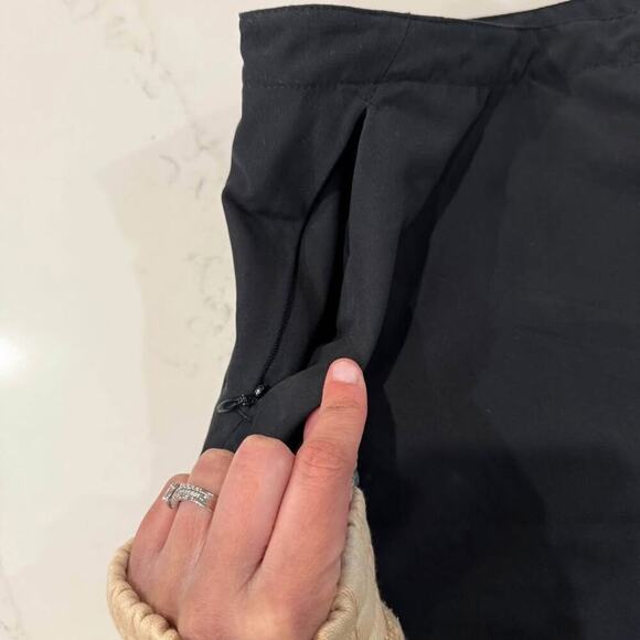 Patagonia Duway Athletic Skort Skirt Women’s Size 10 Black Side Zipper Gorpcore - Picture 6 of 8